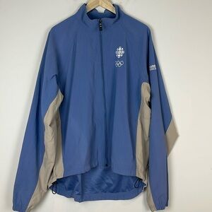 CBC Vintage Athens 2004 Olympics Zip Up Jacket Size Extra Large